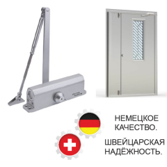 dormakaba (DORMA) TS FROST I EN4/5 (дверной доводчик в комплекте с рычагом)