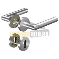 Комплект ручек dormakaba PURE 8906 / 6501 / 6612, 38–90 мм, 8 мм, нержавеющая сталь