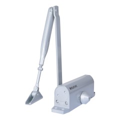 БУЛАТ Доводчик дверной ARCTIC ДД 502/4 DA-S (60-120 кг) серебро, морозостойкий (10)